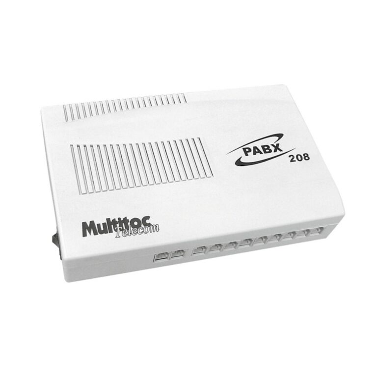 Central Pabx 208 Multitoc 2 Linhas 8 Ramais