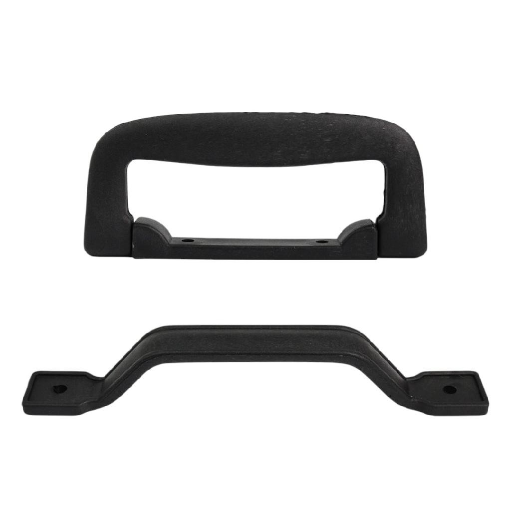 Conjunto Alça Dobrável + Alça Fixa Grande Reforçada Conserto De Mala Bolsa Bagagem De Viagem