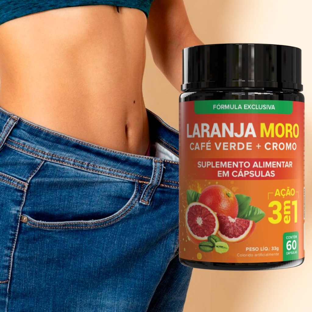 LARANJA M Premium Ação 3 em 1 – 60 Cápsulas