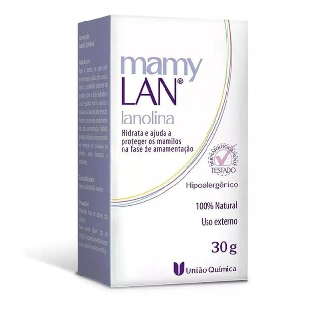 Pomada Mamy Lan Lanolina Cuidado dos Mamilos Amame