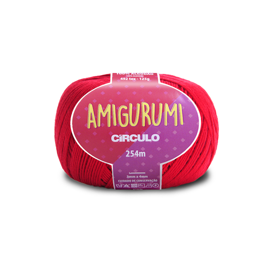 Fio Amigurumi Círculo 254 metros