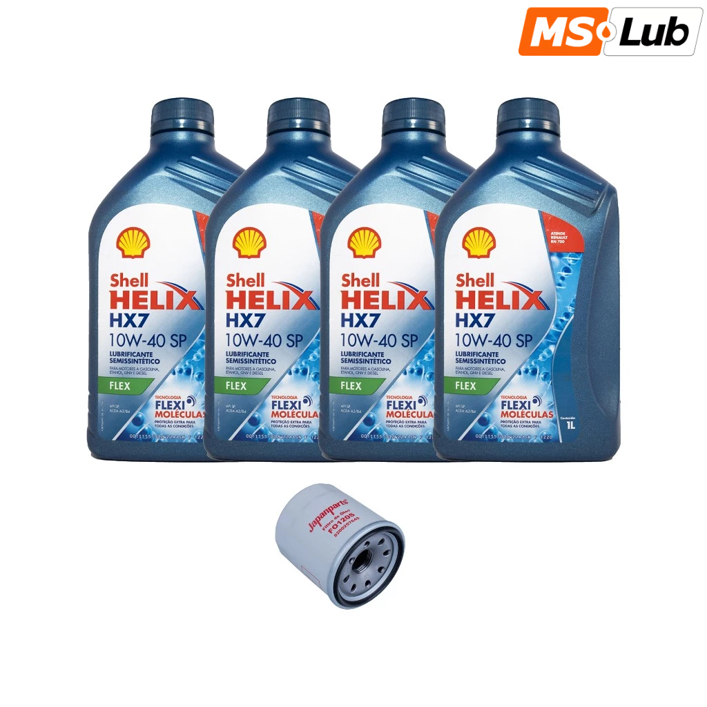 Kit Troca de Óleo para Renault Clio/logan/sandero 1.0 16v