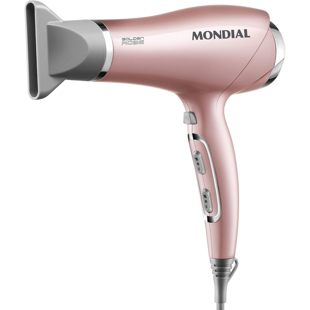 Secador De Cabelo Profissional SC-32 2000w 3 Temperaturas Golden Rose Mondial