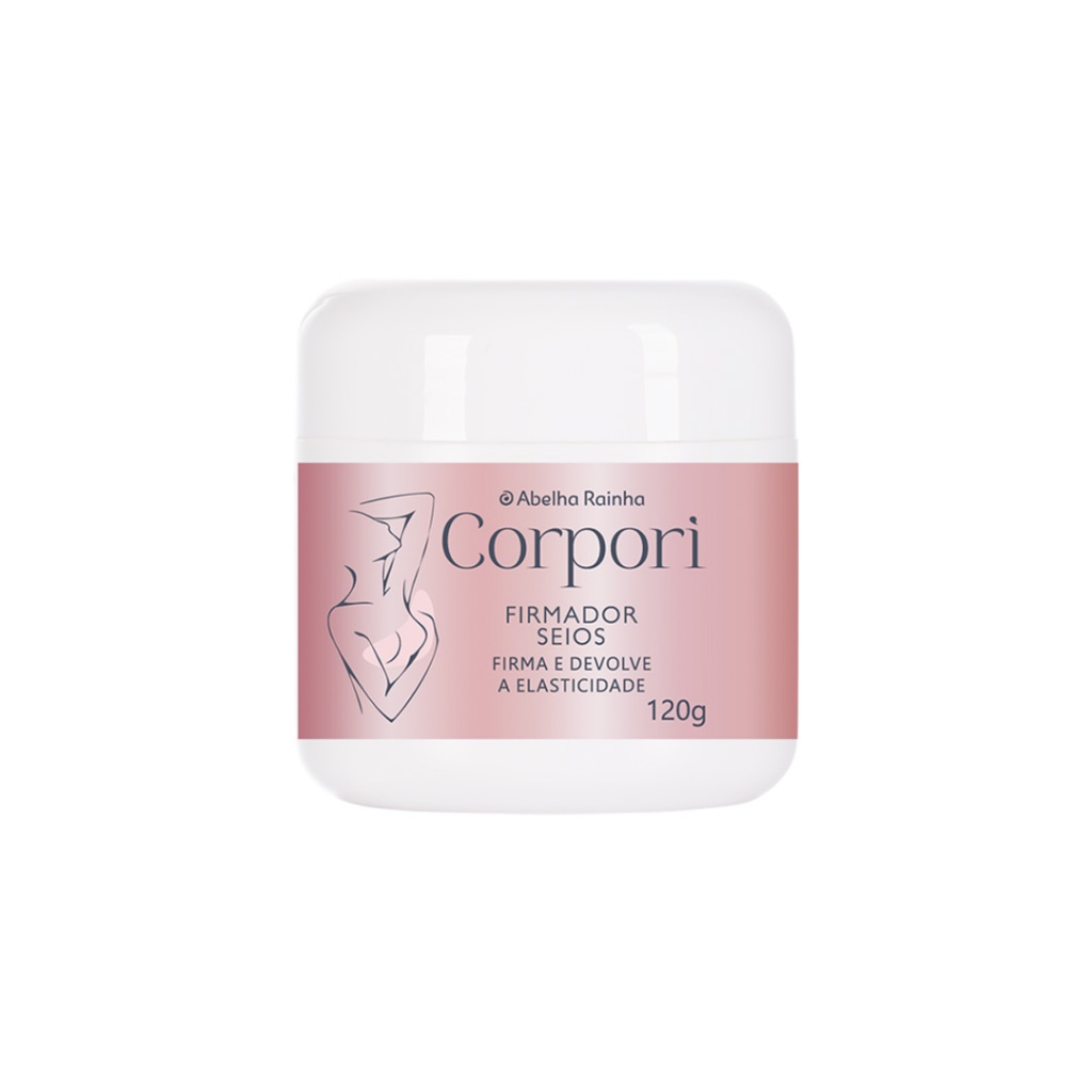 Creme Firmador Para Os Seios Com Colágeno Corpori Abelha Rainha 120g
