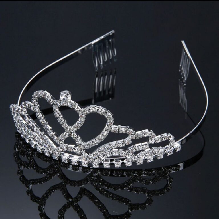 Coroa tiara para CabeloCom Strass  Coroa noiva cas