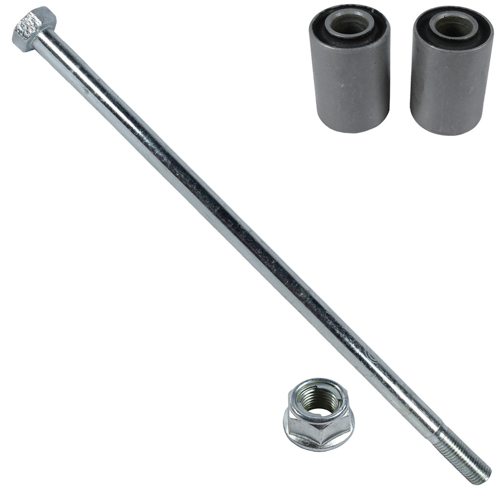 Eixo kit quadro elástico balança completo C100 Biz 1998 a 2005 com porca e buchas