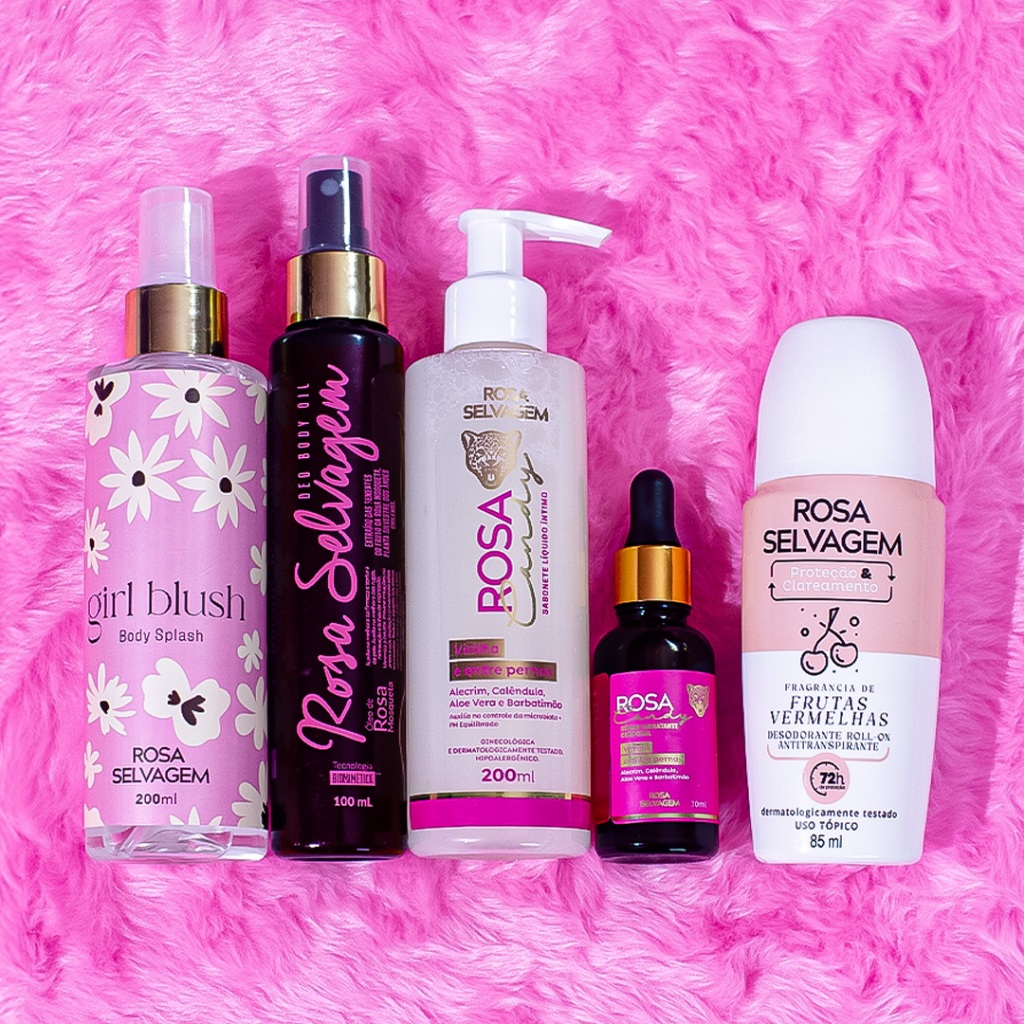 Rosa Selvagem – Kit autocuidado total