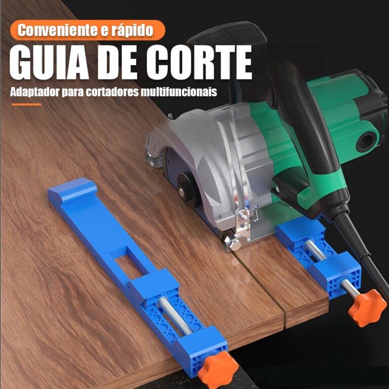 Guia Ajustável para Serra Elétrica Corte Rápido