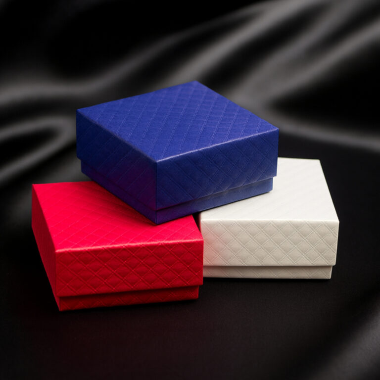 Caixa De Presente 7x7x3,5 Caixinha Rígida Joias C