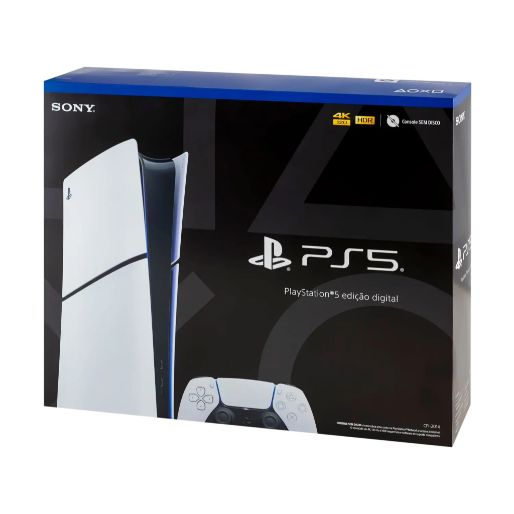 PS5 Slim Edição Digital 1TB
