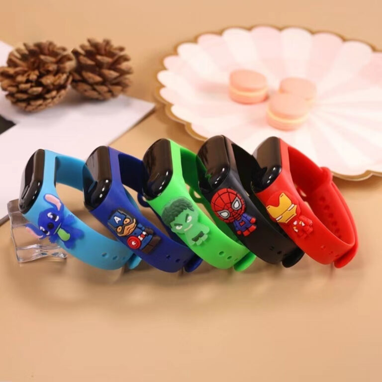 Relógio Eletrônico Infantil 50 Cores À Prova D�