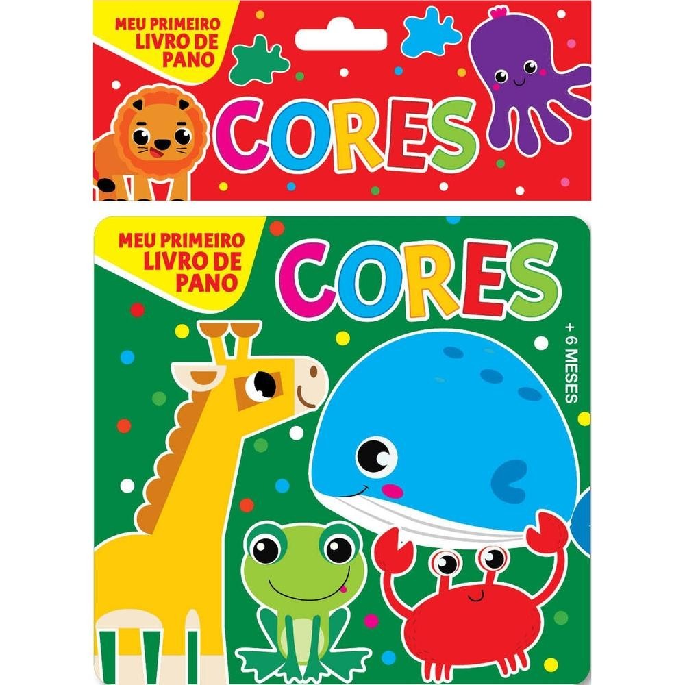 Meu Primeiro Livro de Pano – Cores