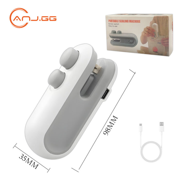 Selador Portátil 2 em 1 Abridor e Selador de Saco