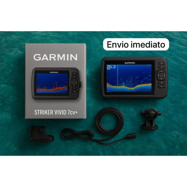 GPS Garmin Striker Vivid 7cv+ Transdutor GT20   Fi