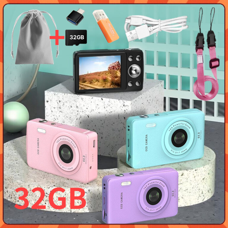 Câmera digital HD 1080P Câmera digital recarreg�