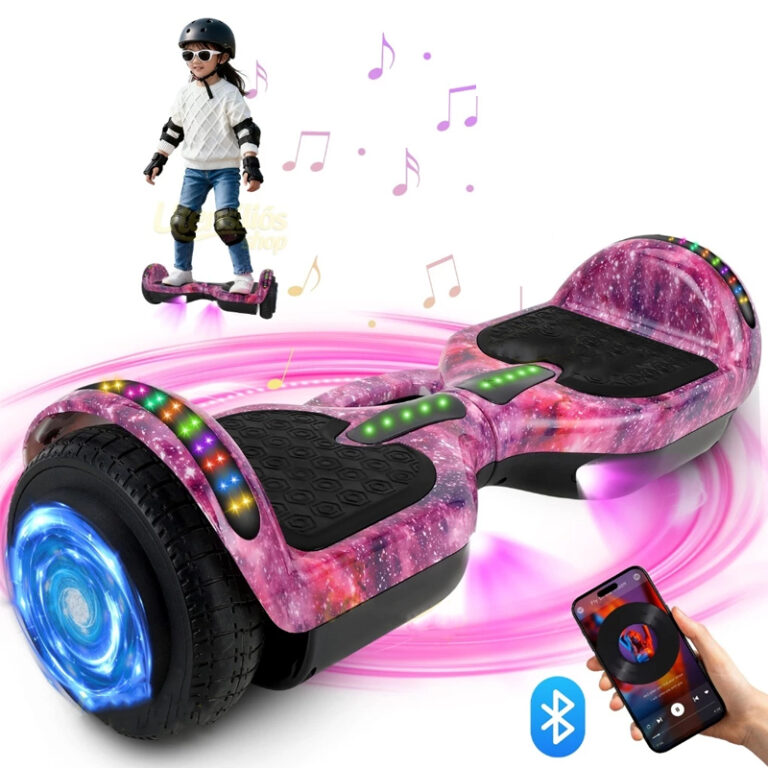 Hoverboard Elétrico Infantil 6,5 LEDs Coloridos M