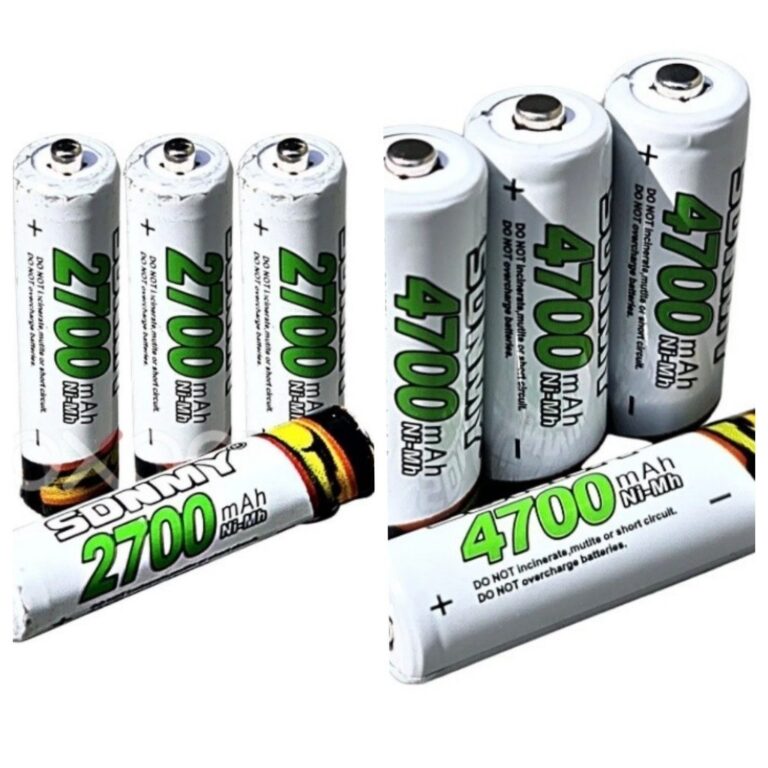 Kit Pilhas Recarregáveis Maxday  4x AA 4700mAh + 