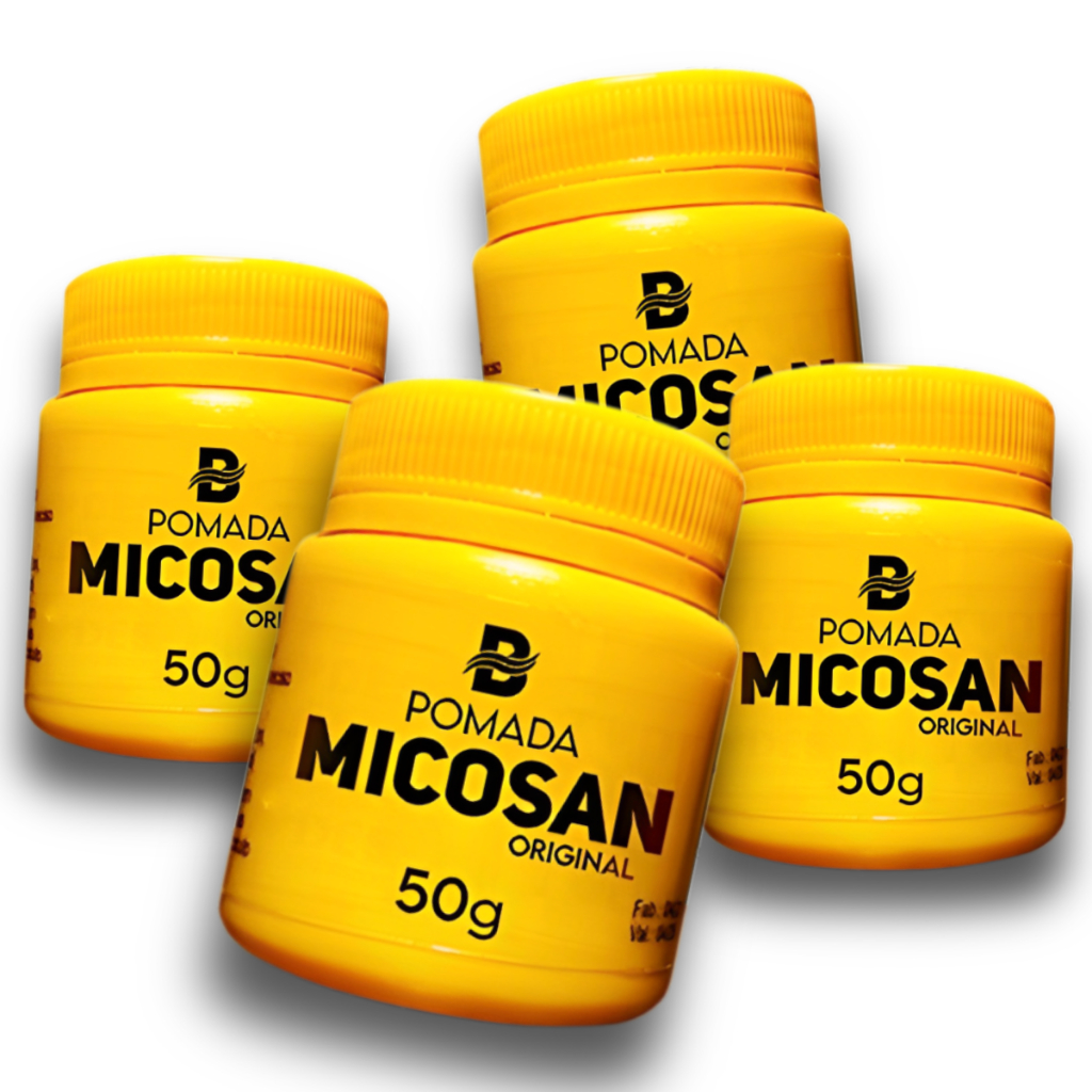 kit Pomada Micosan Mikoziu 50g Original – Para Micoses e Clareador de Manchas