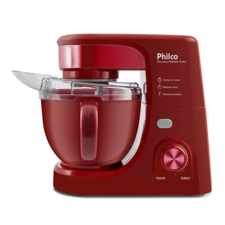 Batedeira Planetária Philco 4,5L Turbo Red 700W P