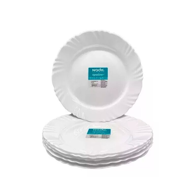 Conjunto com 6 ou 12 Pratos Nadir Pétala  Escolha