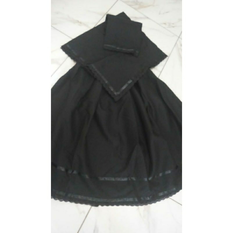 umbanda e candomblé conjunto preto acabamento preta