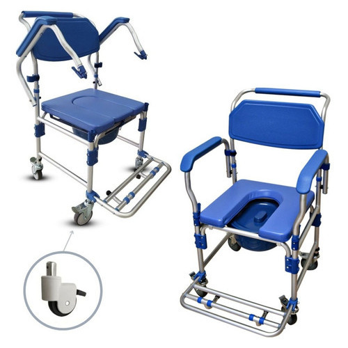 Cadeira de Banho Higiênica até 150kg Abertura Fr