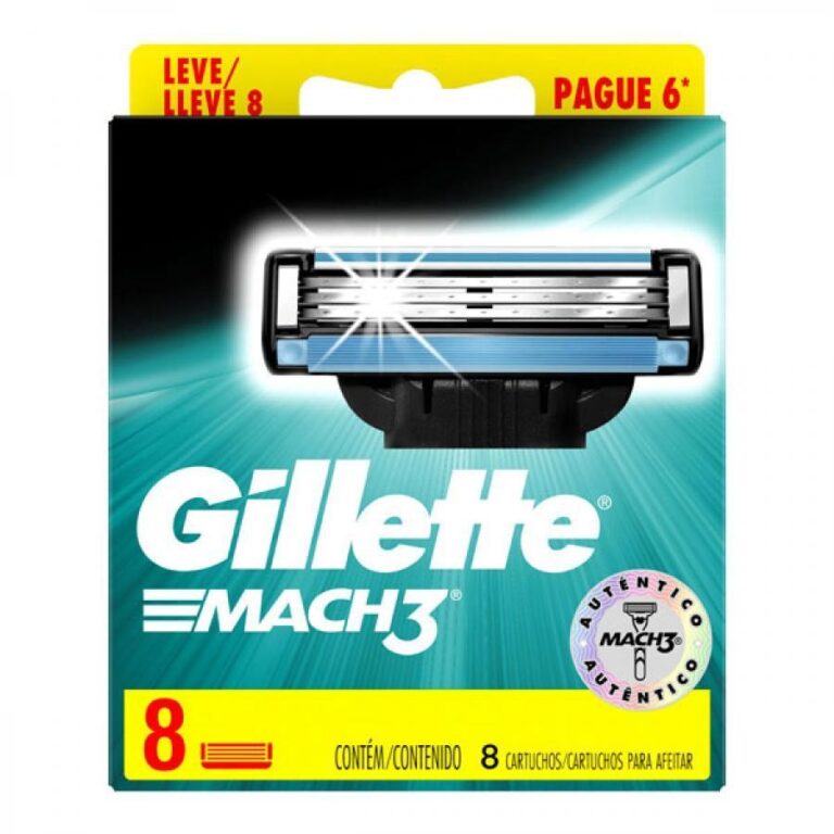 Lamina Gillette Mach 3 Leve 8 Pague 6 Unidades