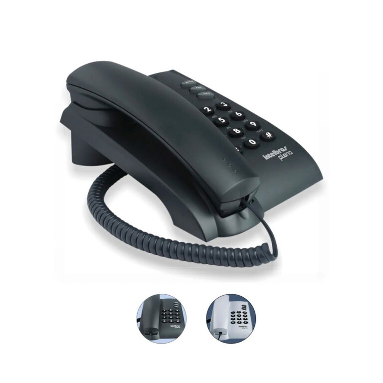 Telefone Fixo Intelbras Pleno Sem Chave de Bloquei