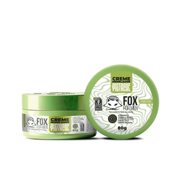 Creme Modelador Pistache 80g Fox For Men Fixação