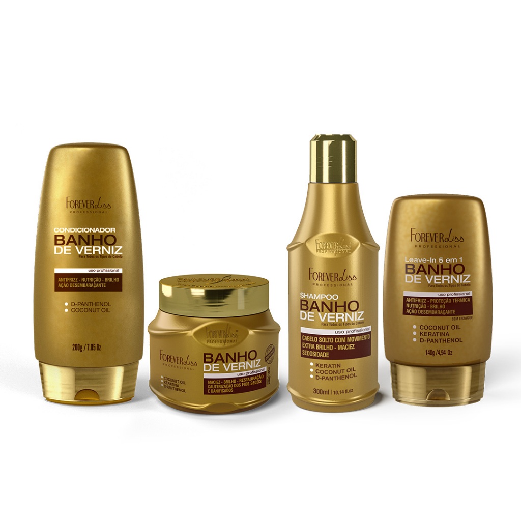 Kit Banho de Verniz Forever Liss