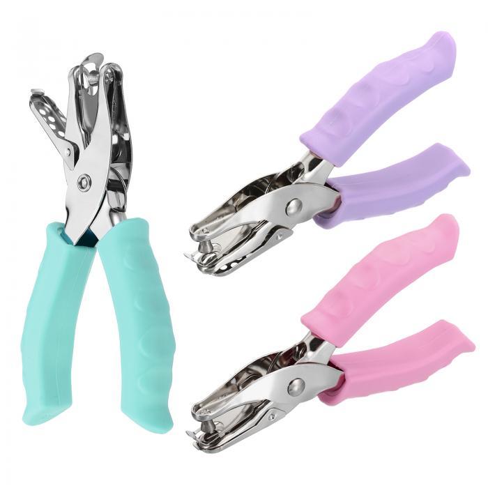 Perfurador Furador de Papel Alicate 1 Furo 6mm Sof