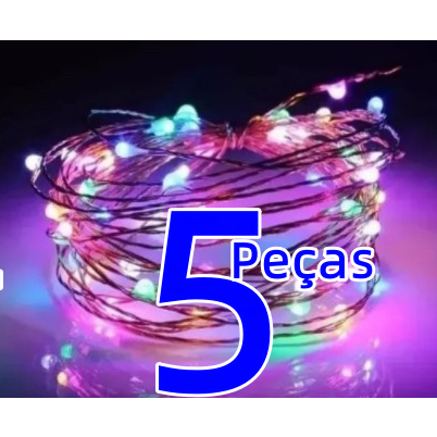 Colorido Fio Fada 2M Com Luzes Led Fada Para Decor