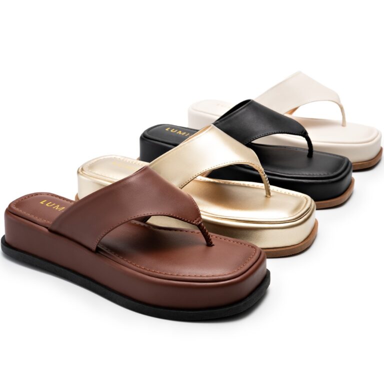 Tamanco Feminino Lumiss Flatform Confortável Chin