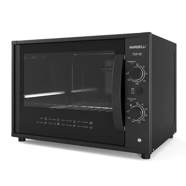 Forno Elétrico De Bancada Nardelli Top 60 Preto 1