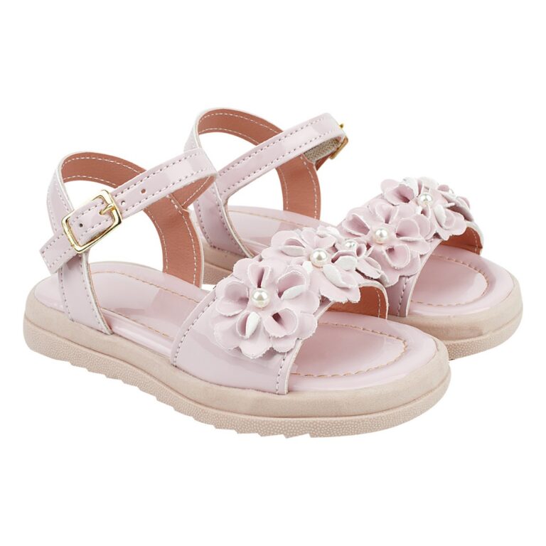 Sandália Infantil Menina Plana Moda Verão Modern