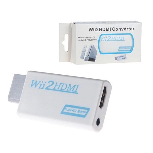 Adaptador Conversor Nintendo Wii Para Cabo Hdmi 10