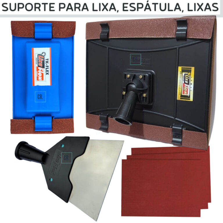 ESCOLHA SEU KIT – Suporte Para Lixa ou Tk Fl