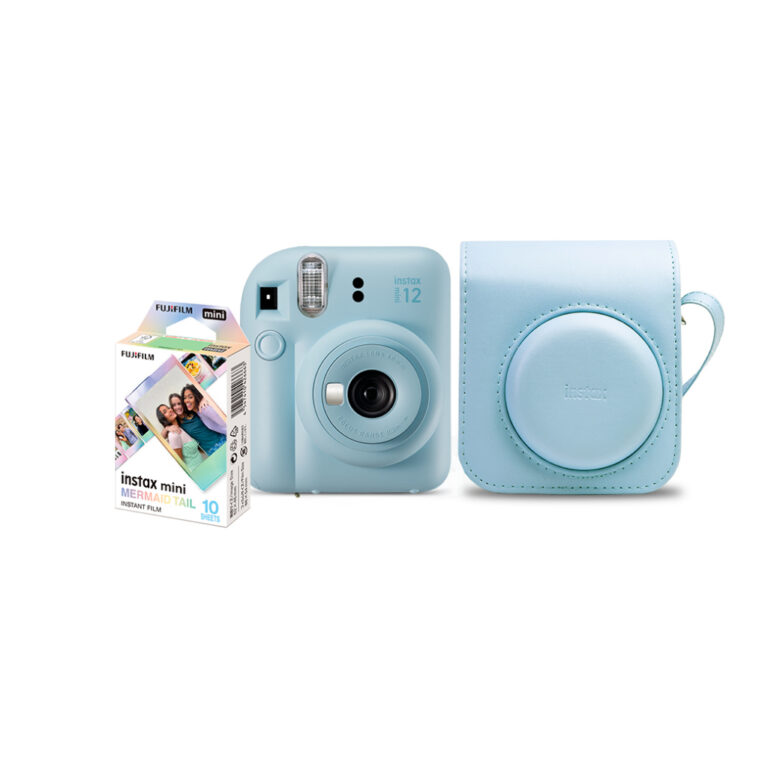 Câmera FujiFilm Instax Mini 12 Kit com Bolsa + Fi