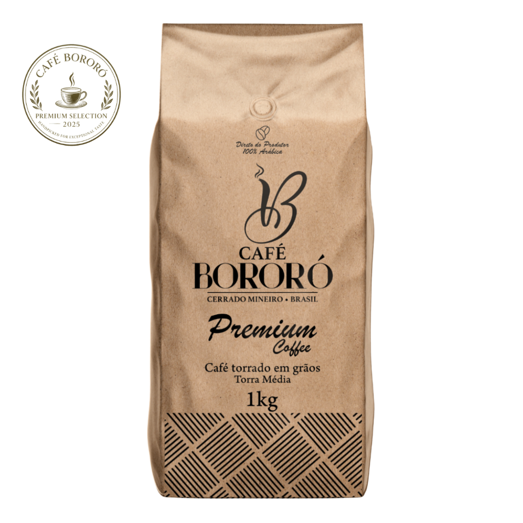 Café Em Grãos Torrado Premium Artesanal 100% Arábica 1kg Torra Media – Café Bororó