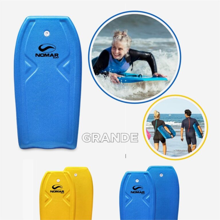 Prancha Surf Bodyboard Grande Com Leash Praia Pisc