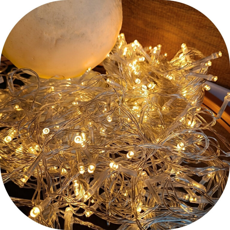 Pisca Pisca 100 LEDs Branco Quente 8 Funções 10M
