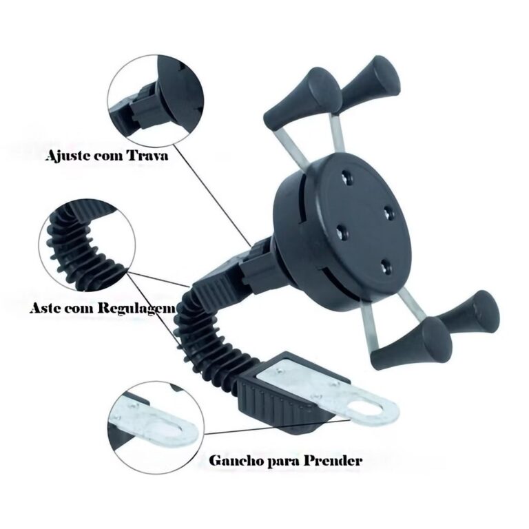 Suporte Bicicleta Motocicleta Guidão Ecooda