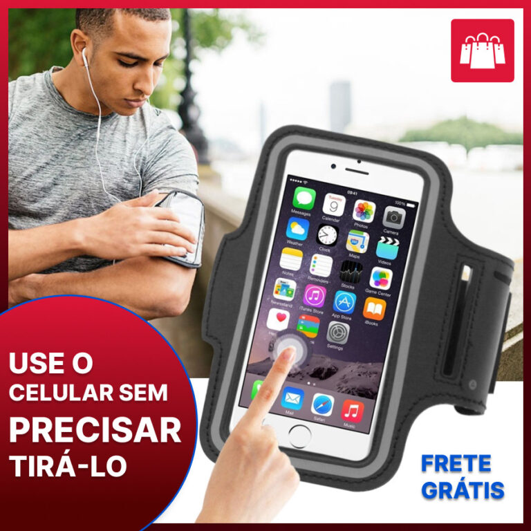 Capa De Braço Suporte Braçadeira Porta Celular C