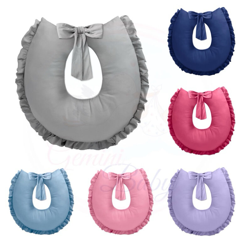 Almofada De Amamentação Com Zíper e Laço 100% 