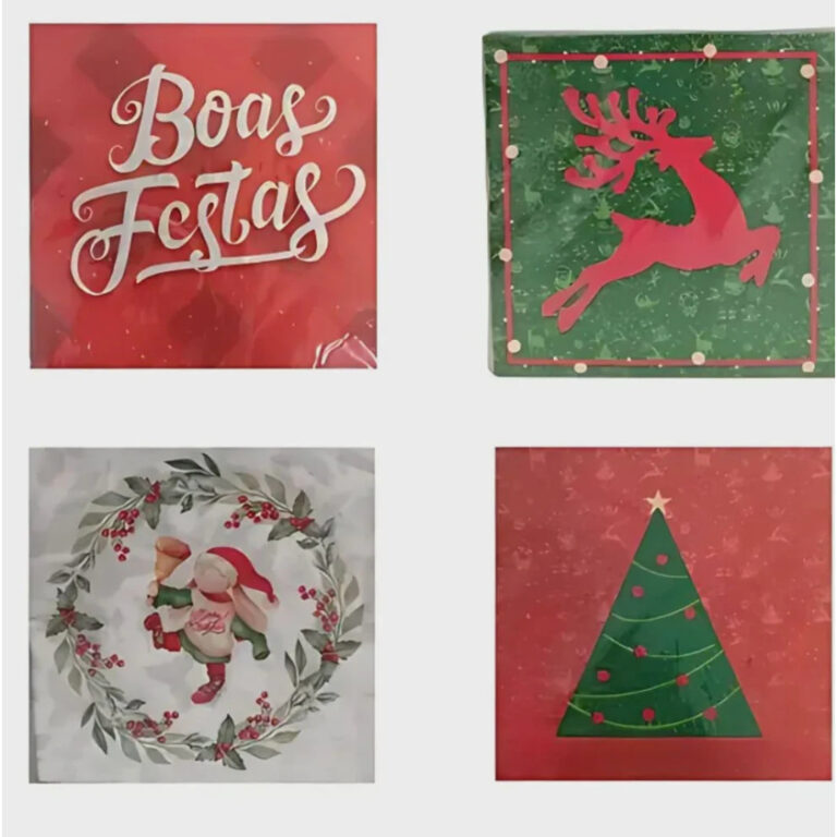Guardanapo de Papel para o Natal 20 unidades
