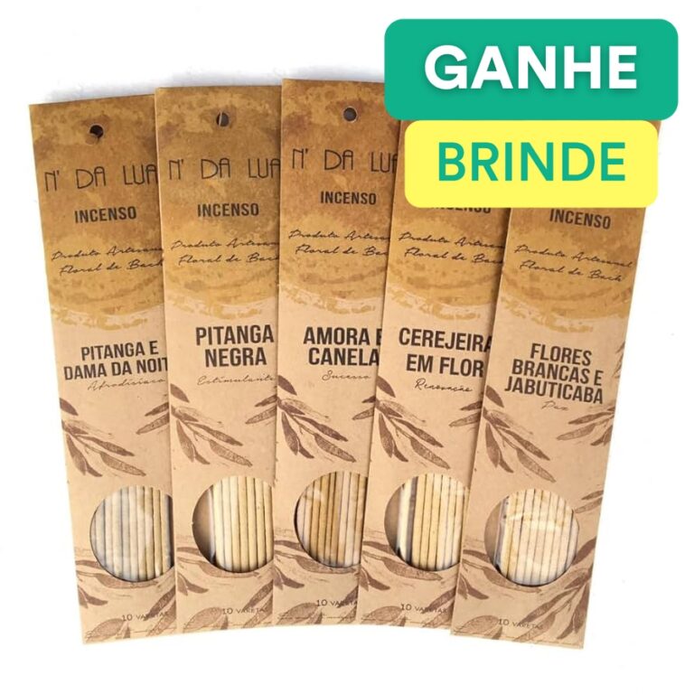 Várias Opções Incenso N da Lua Caixa com 10 Var