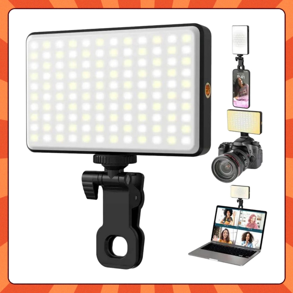 Luz De Preenchimento Rgb Mobile Para Câmera Tablet Celular  Suave Luz , Mini Portátil Bolso