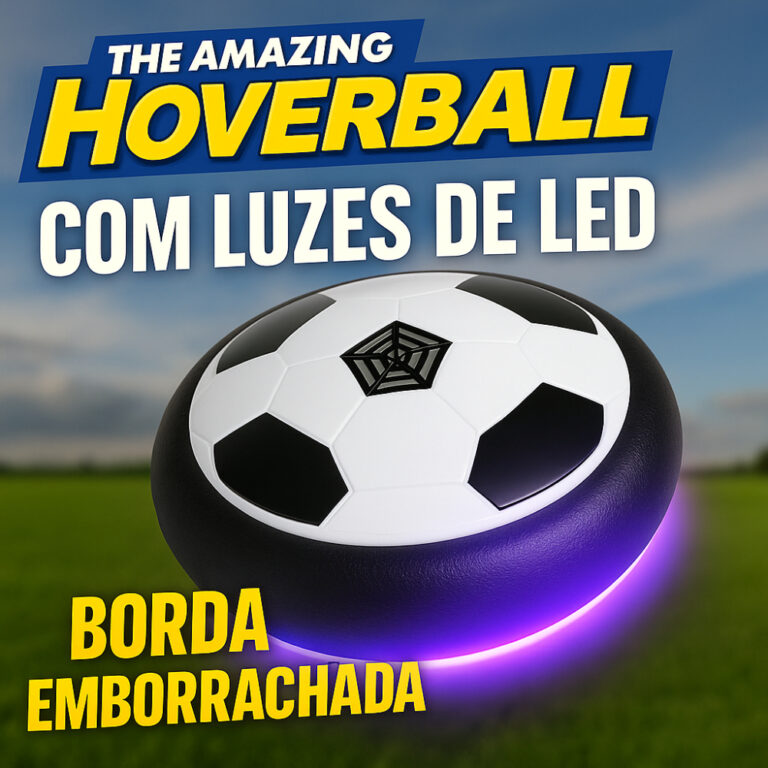 Bola Flutuante de Futebol Elétrica Para Crianças