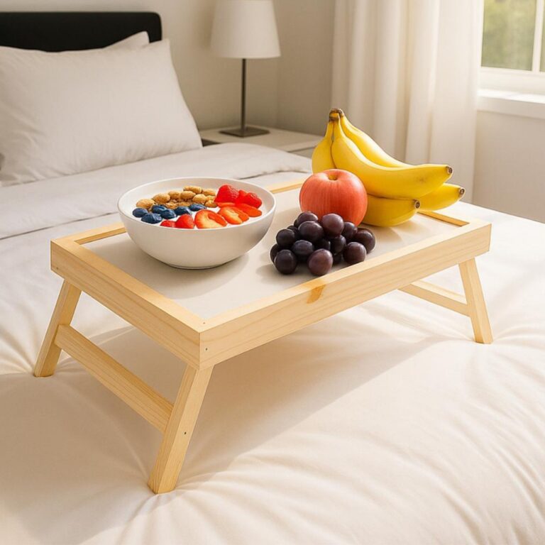 Bandeja Mesa Café Da Manhã Pézinho Dobrável Me