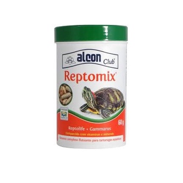 Alcon Club Reptomix 60gr. Ração Para Tartarugas 